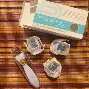 Prosper Beauty Derma Roller Microneedle Kit 3 .25mm Rollers Read*